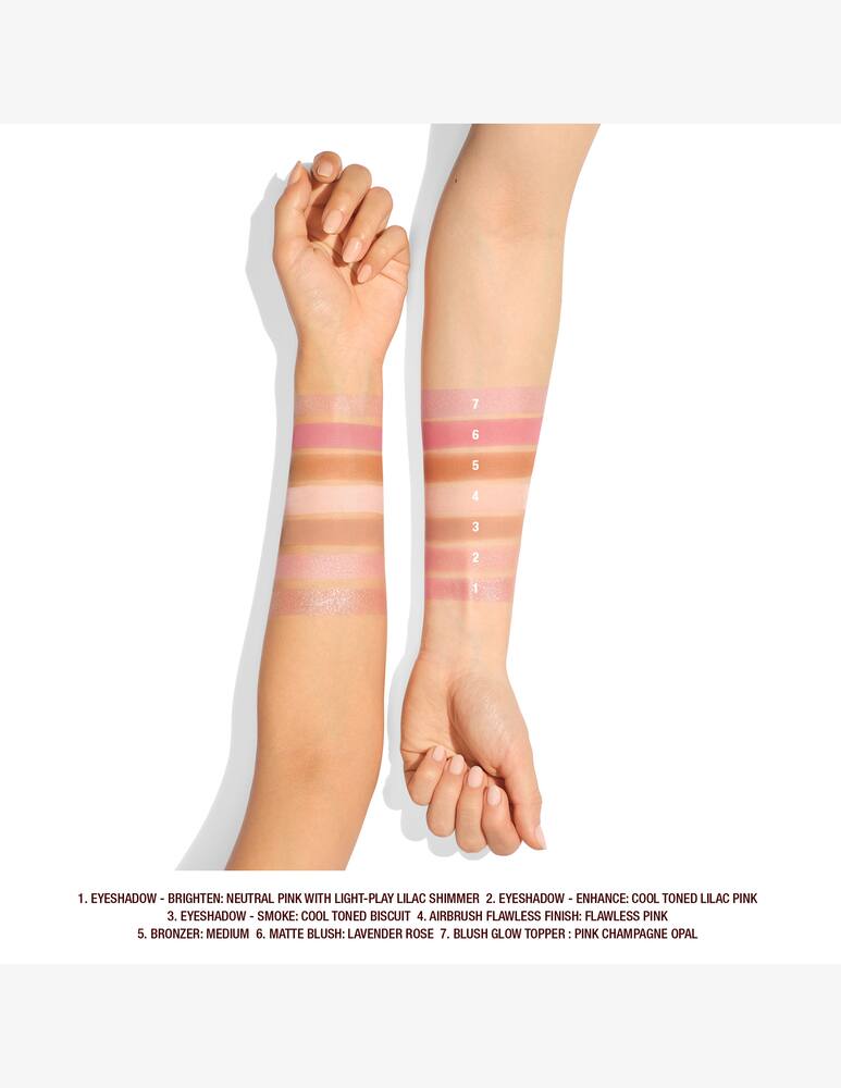 rinascente Charlotte Tilbury Cofanetto Instant Look In A Palette - Pretty, Glowing Beauty