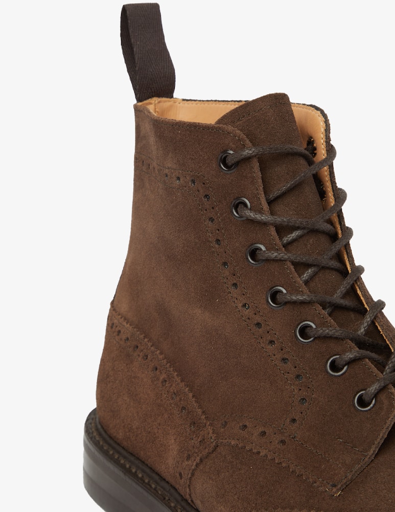 rinascente Trickers Stivaletto stringato suede