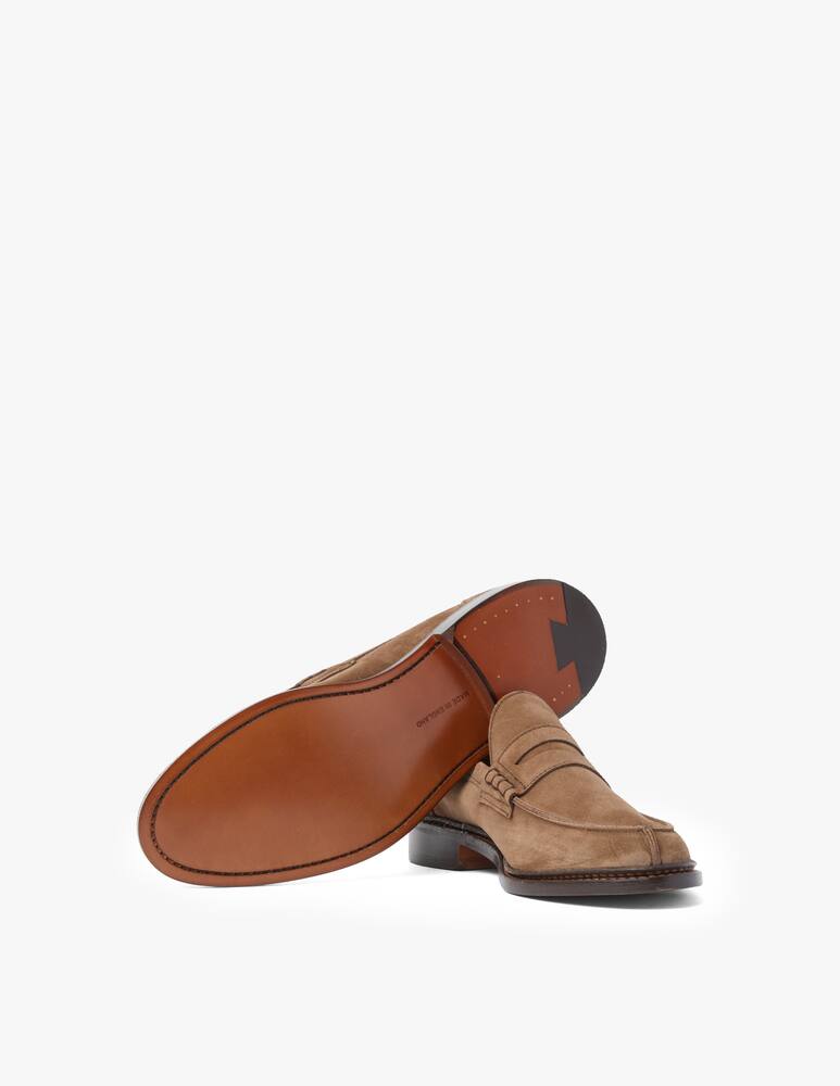 rinascente Trickers Mocassino adam in suede - marrone