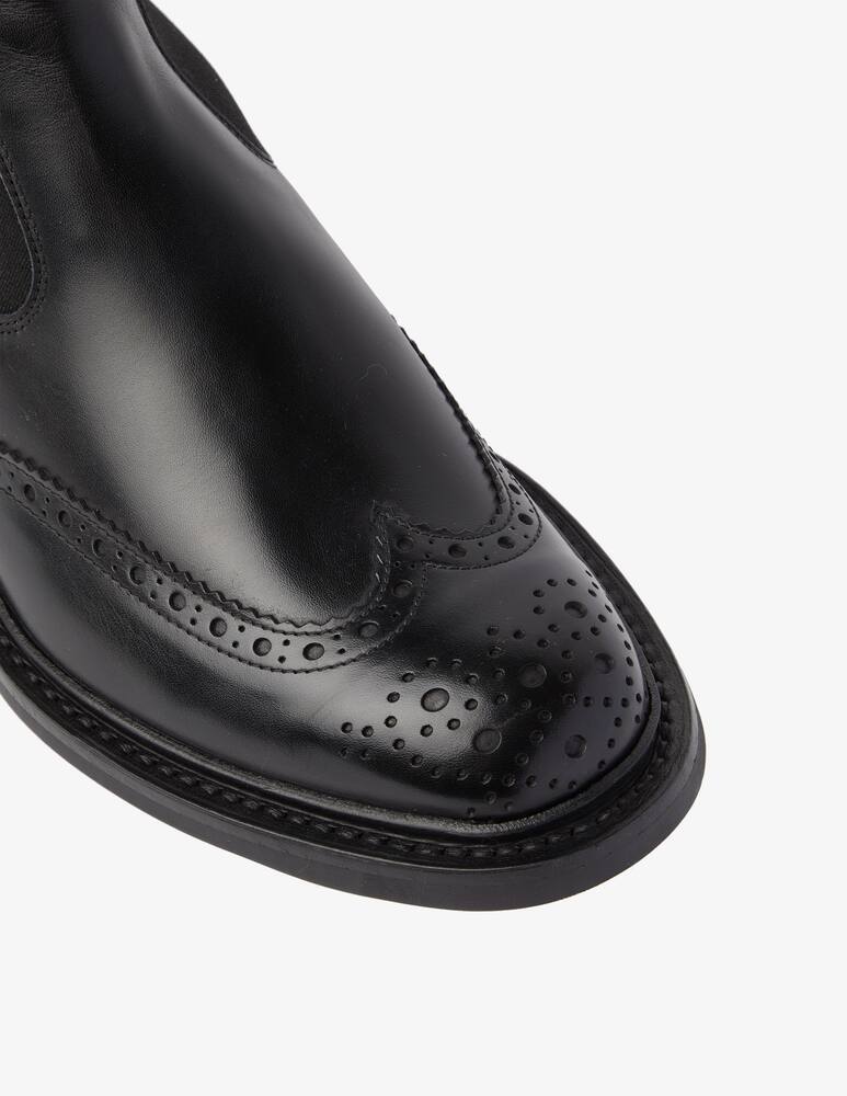 rinascente Trickers Chelsea leather boots - Black