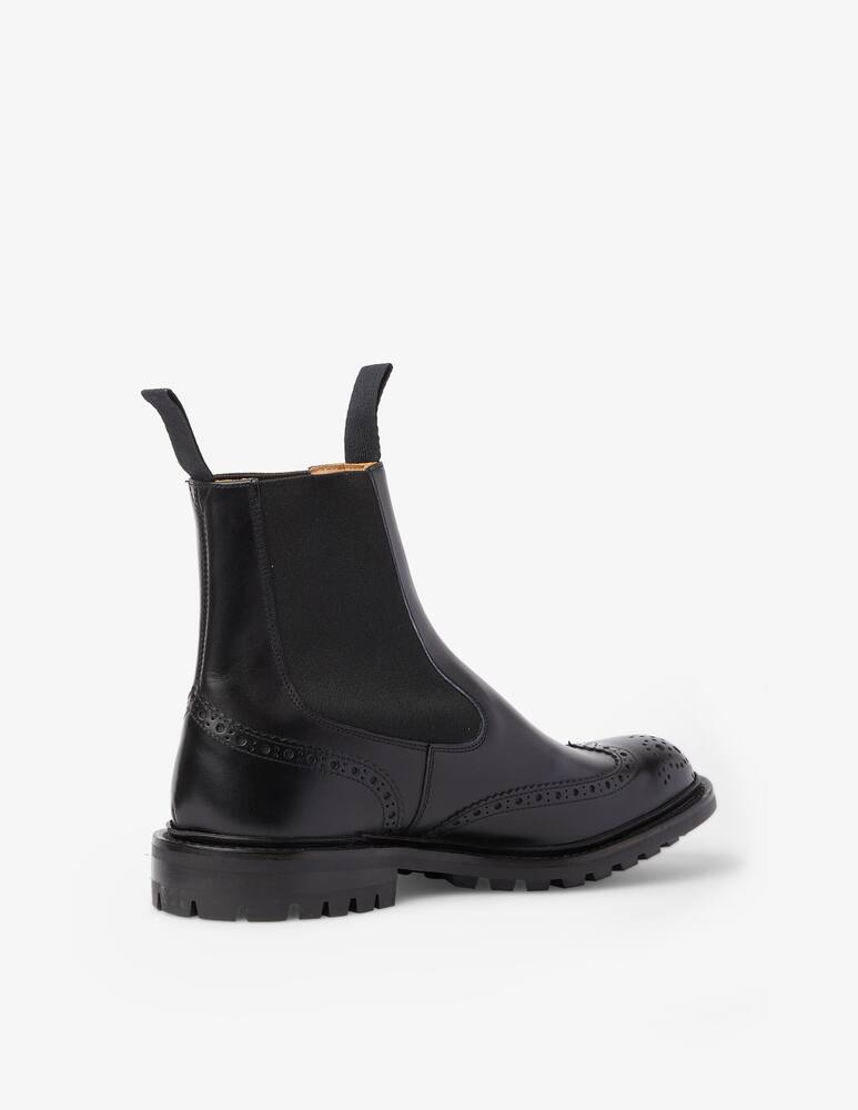 rinascente Trickers Chelsea leather boots - Black