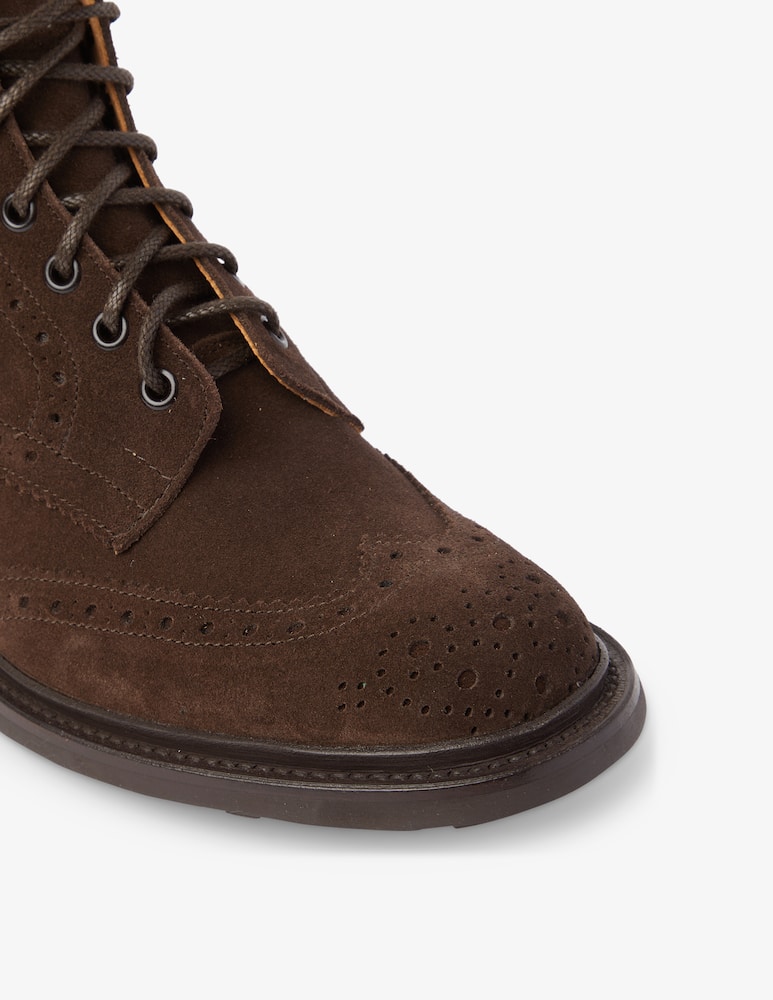 rinascente Trickers Lace-up suede shoes - Brown