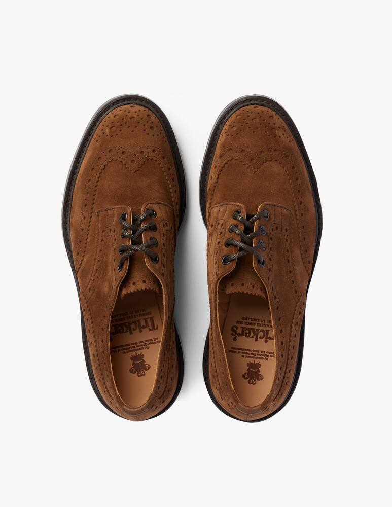 rinascente Trickers Bourton suede shoes - Brown