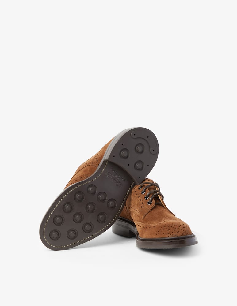 rinascente Trickers Bourton suede shoes - Brown