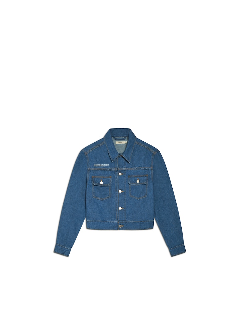 rinascente PANGAIA Cropped Hemp Denim Jacket