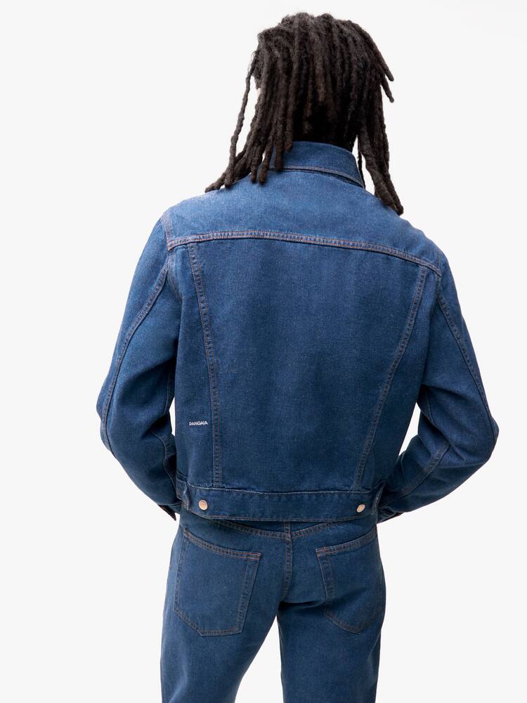 rinascente PANGAIA Cropped Hemp Denim Jacket