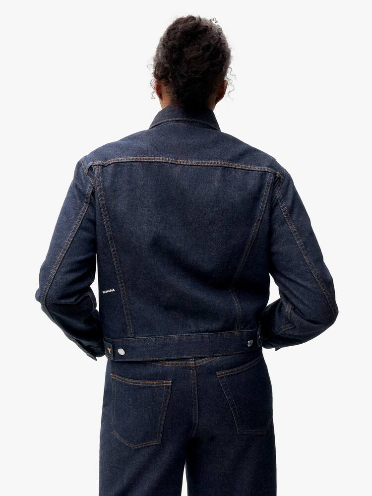 rinascente PANGAIA Cropped Hemp Denim Jacket