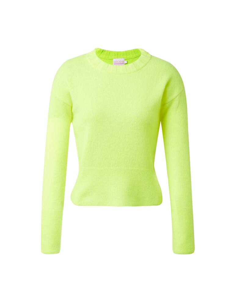 rinascente Brodie Cashmere Felpa girocollo Pearl