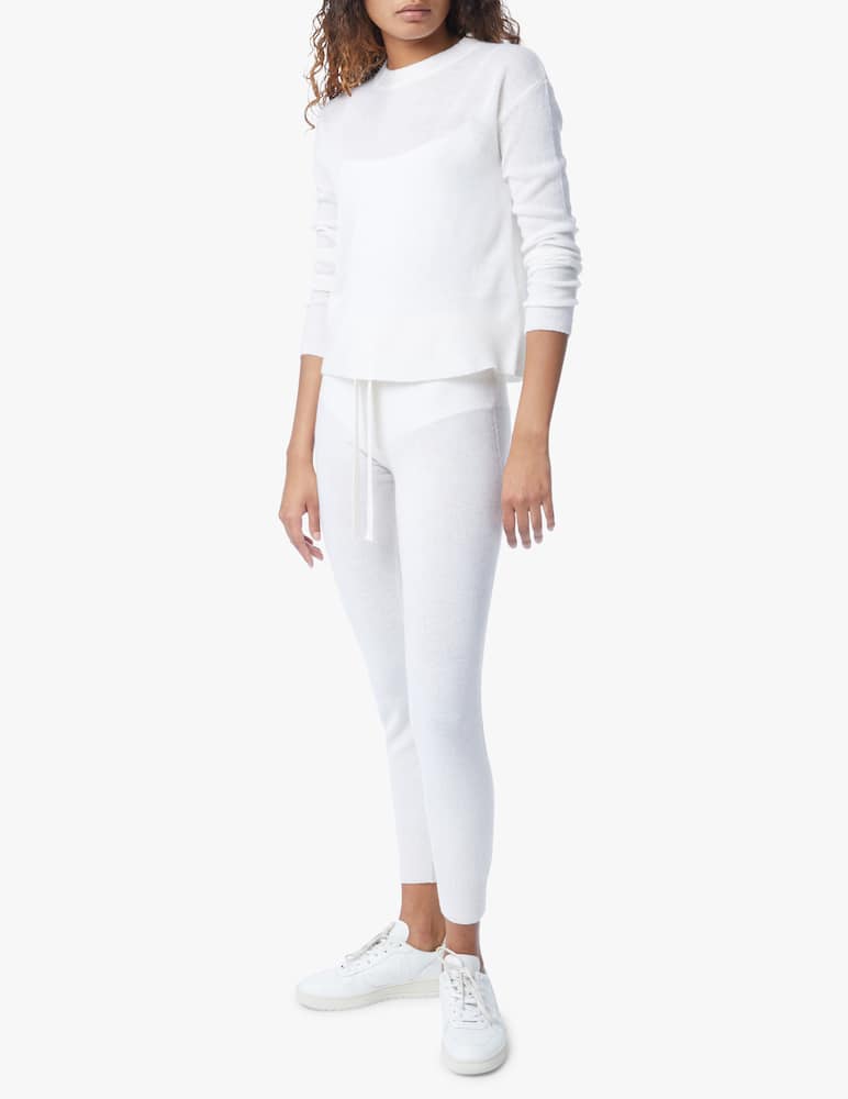 rinascente Brodie Cashmere Felpa girocollo Pearl