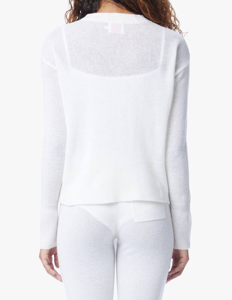 rinascente Brodie Cashmere Felpa girocollo Pearl