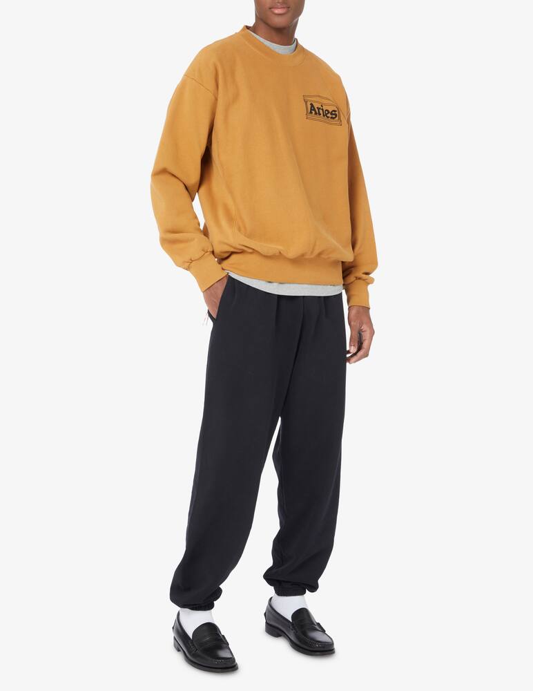 rinascente Aries Aries roundneck sweatshirt - Brown