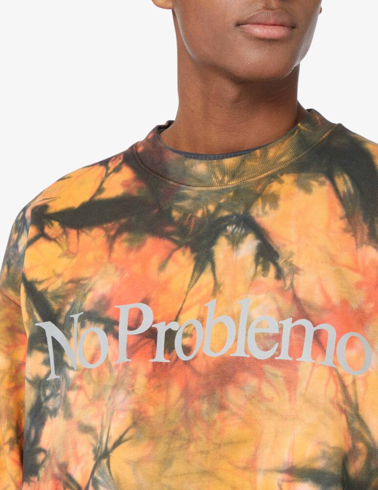 rinascente Aries Tie dye no problem roundneck sweatshirt - Multi
