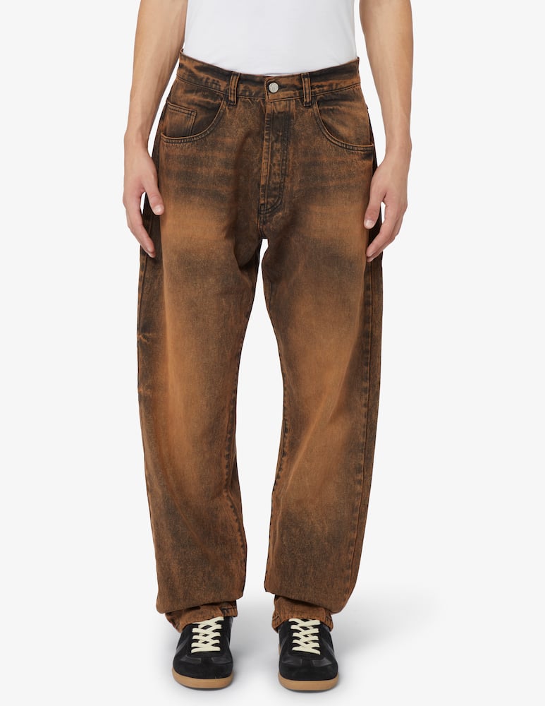 Aries Jeans acid wash batten - immagine 1 Aries Jeans acid wash batten - immagine 1