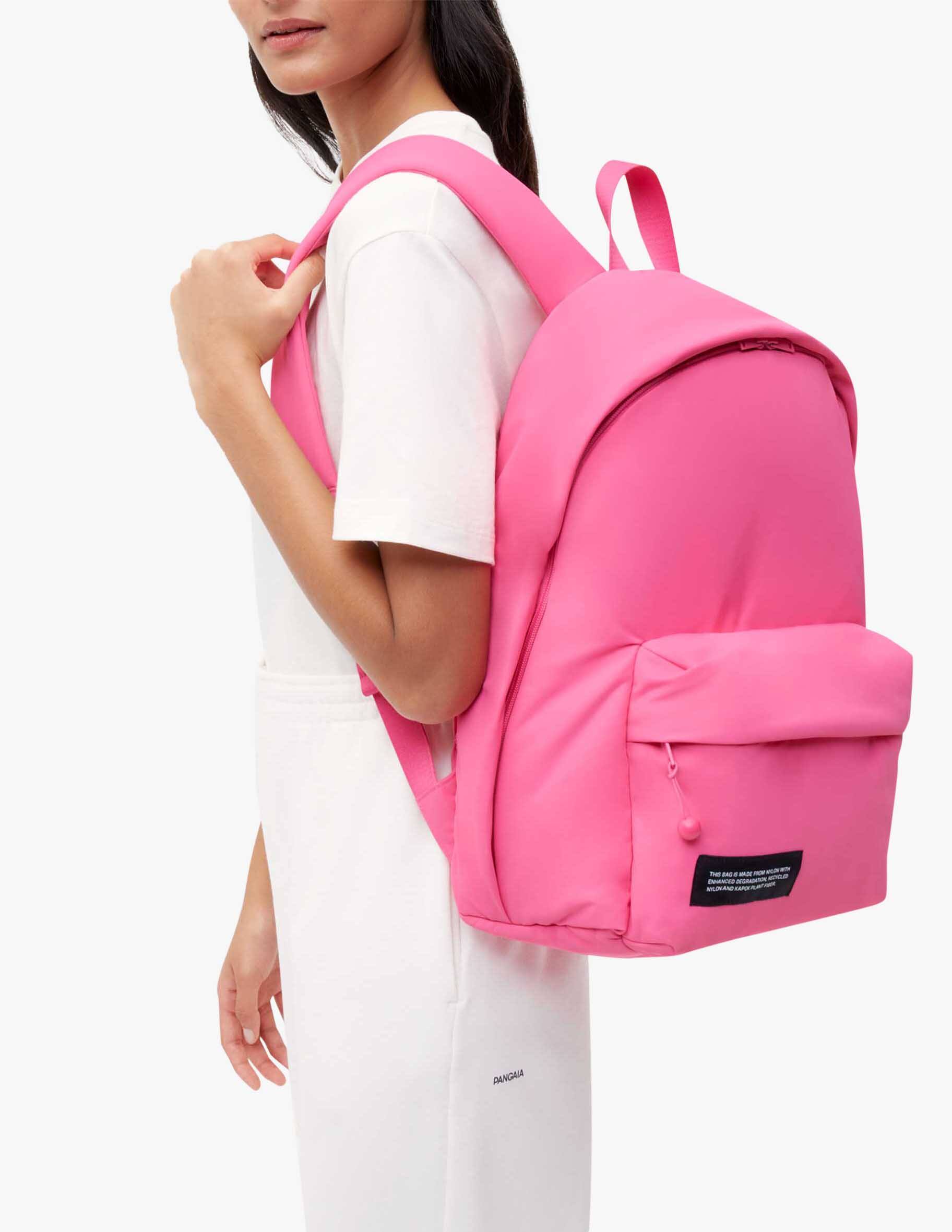 Shop PANGAIA Bio nylon padded backpack on Rinascente