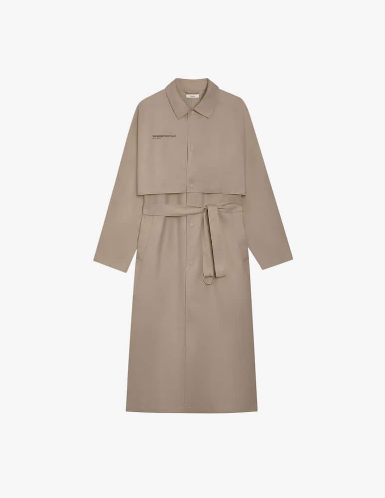 rinascente PANGAIA Organic Cotton Trench Coat