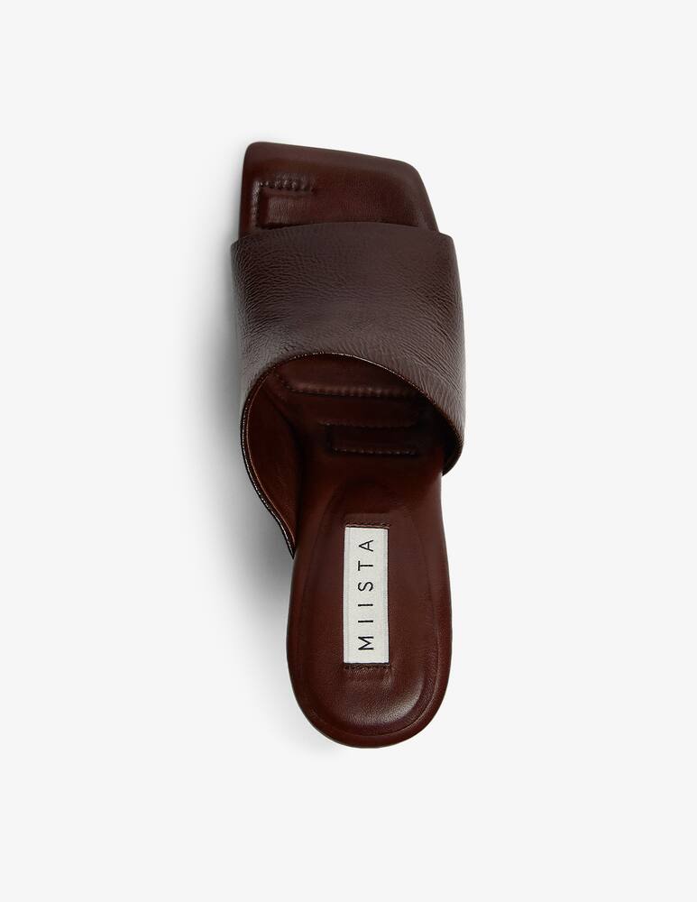 rinascente MIISTA Miri patent sandal mule