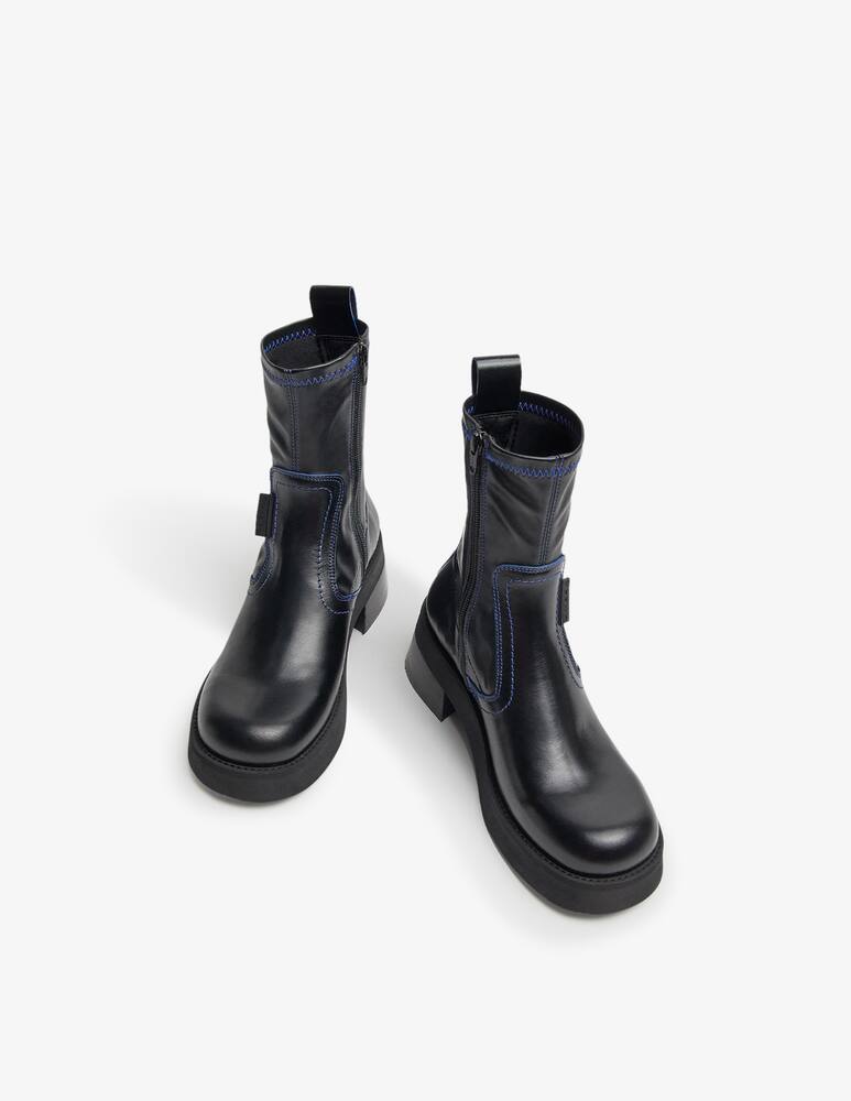 rinascente MIISTA Stivaletti in pelle elasticizzata Oliana