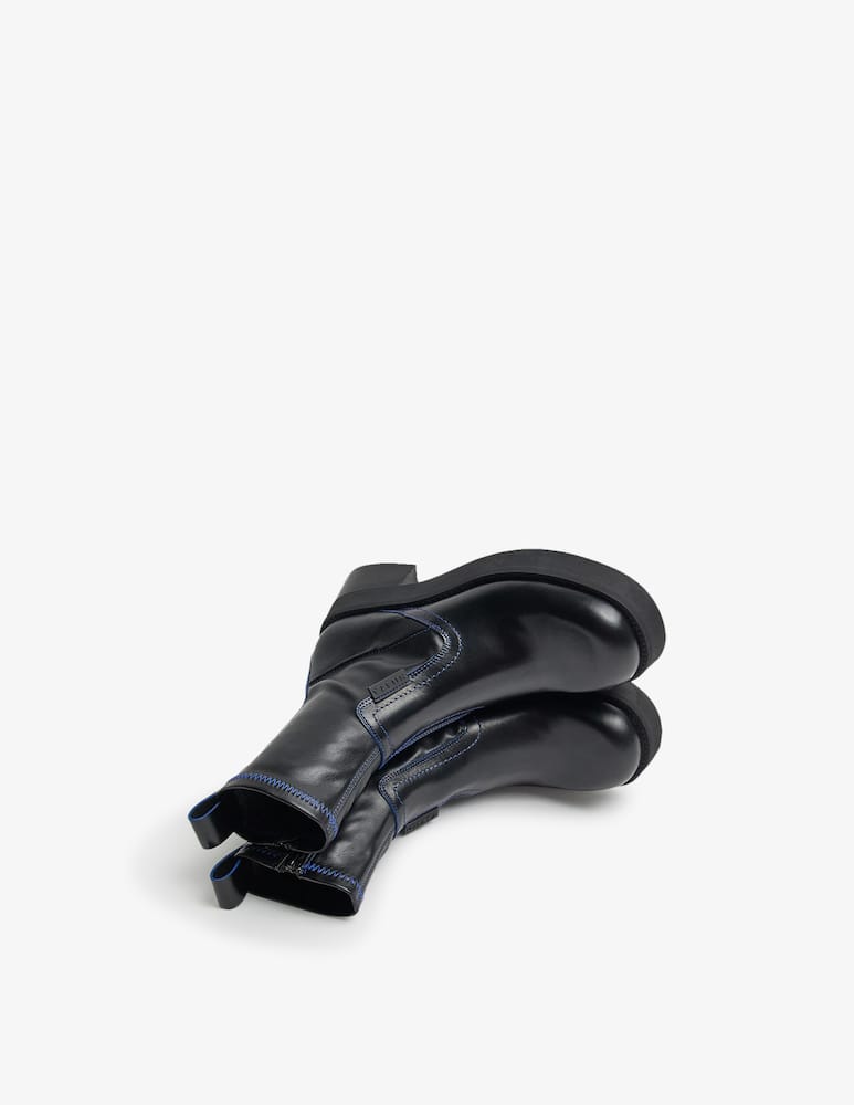 MIISTA Stivaletti in pelle elasticizzata Oliana - immagine 3 MIISTA Stivaletti in pelle elasticizzata Oliana - immagine 3