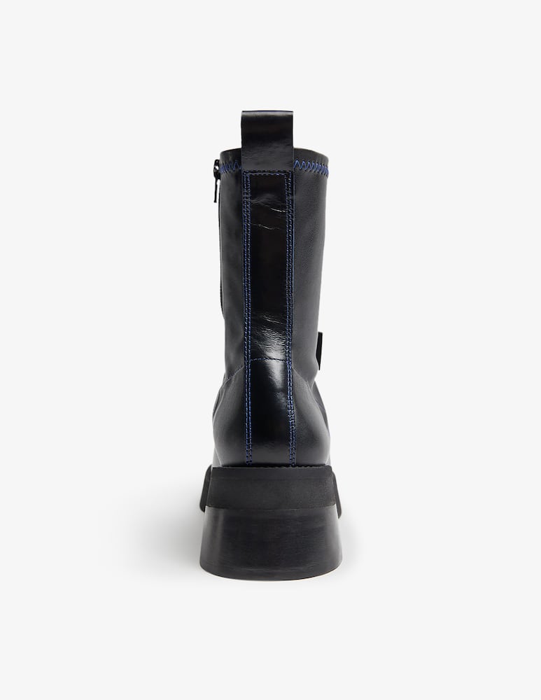 rinascente MIISTA Stivaletti in pelle elasticizzata Oliana