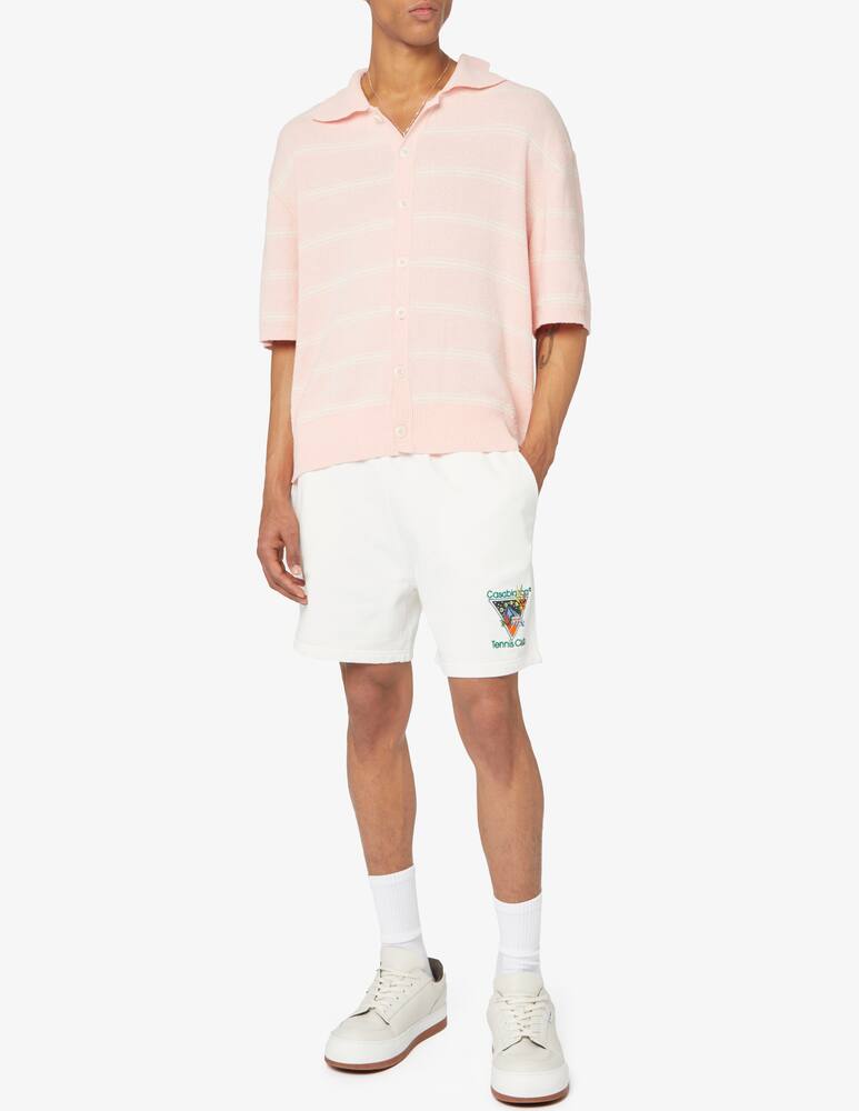 rinascente Casablanca Tennis club icon embroidered sweatshorts 