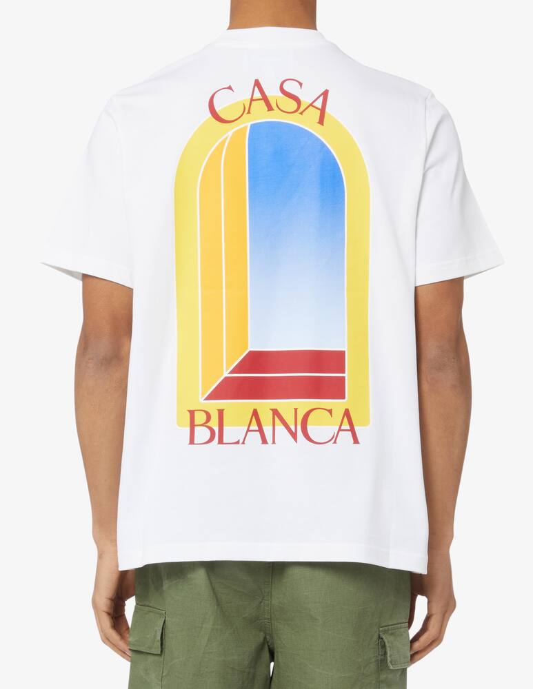 rinascente Casablanca Arche de jour printed t-shirt 