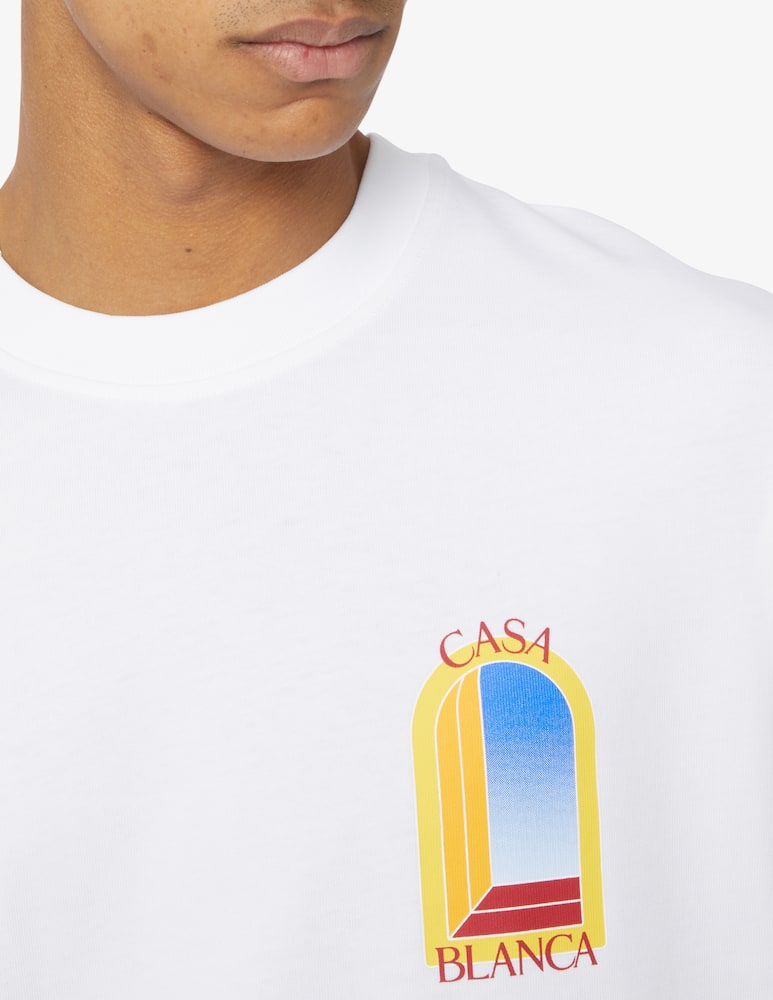rinascente Casablanca Arche de jour printed t-shirt 