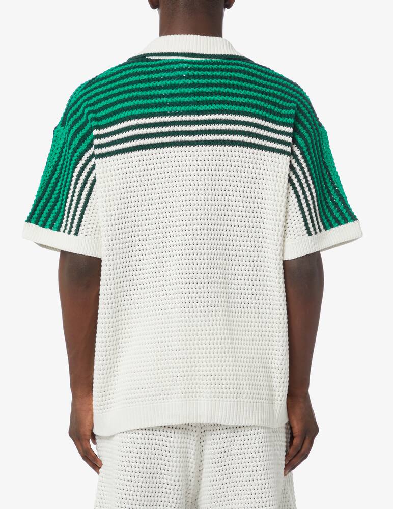 rinascente Casablanca Tennis crochet shirt 