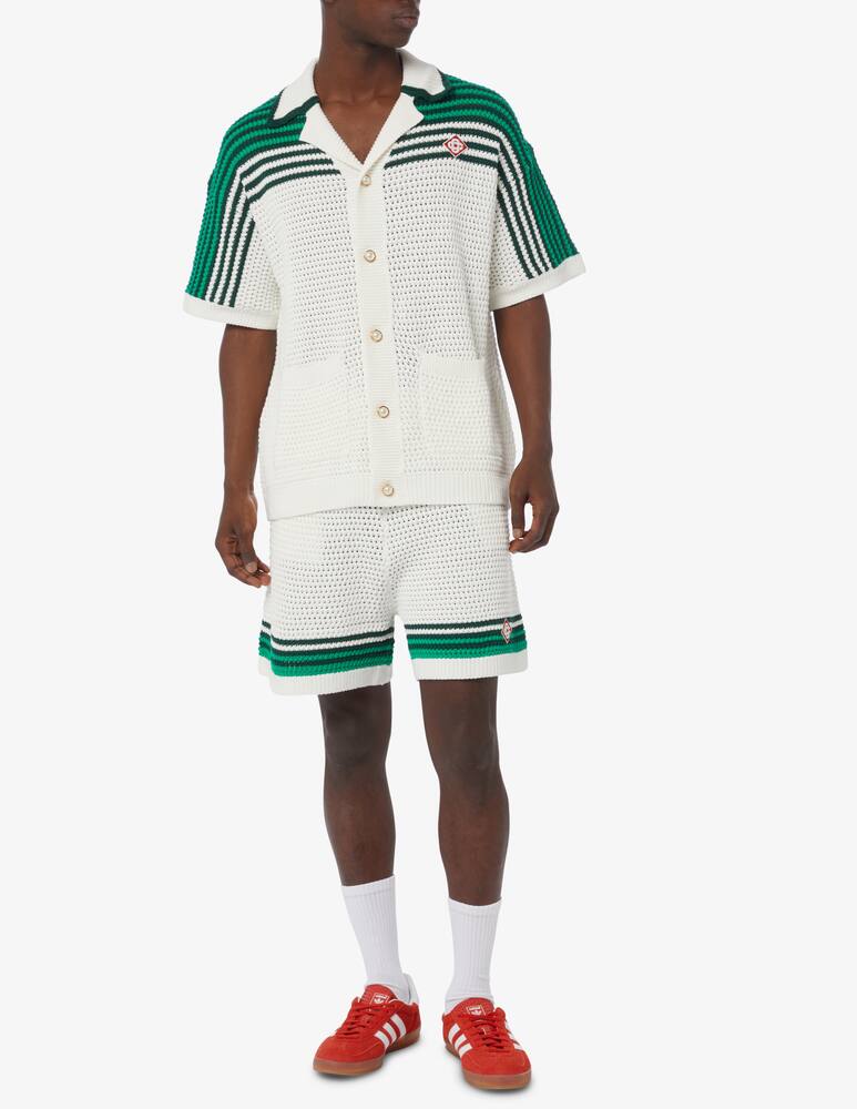 rinascente Casablanca Tennis crochet shirt 