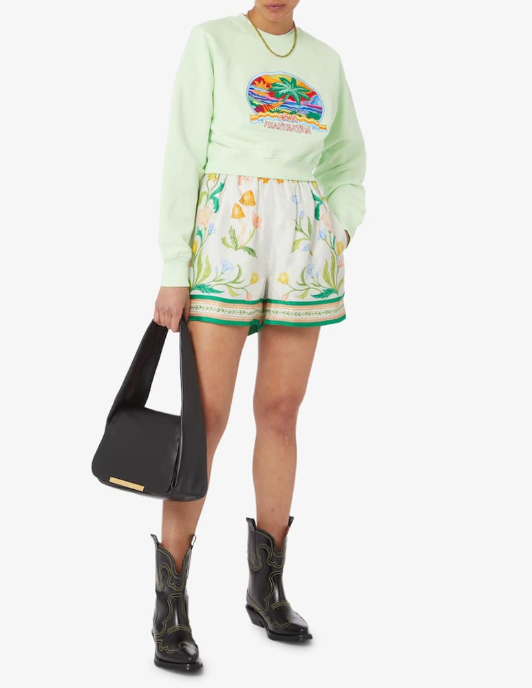 rinascente Casablanca Short arche fleurie