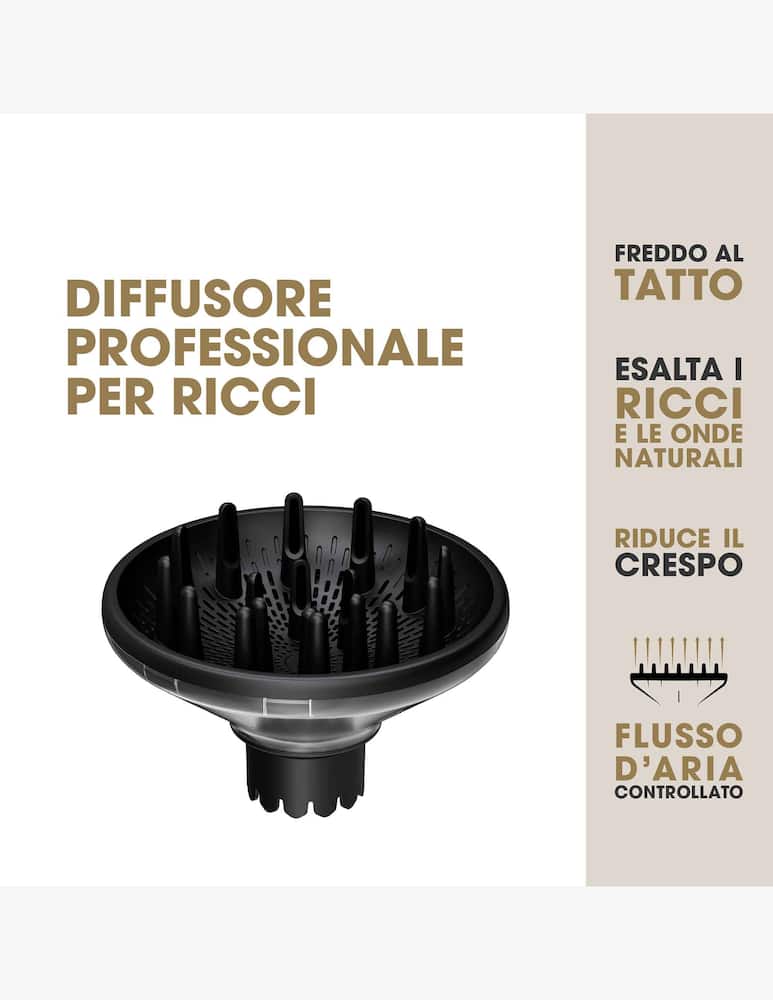 rinascente ghd Diffusore Professionale Per Capelli Ricci
