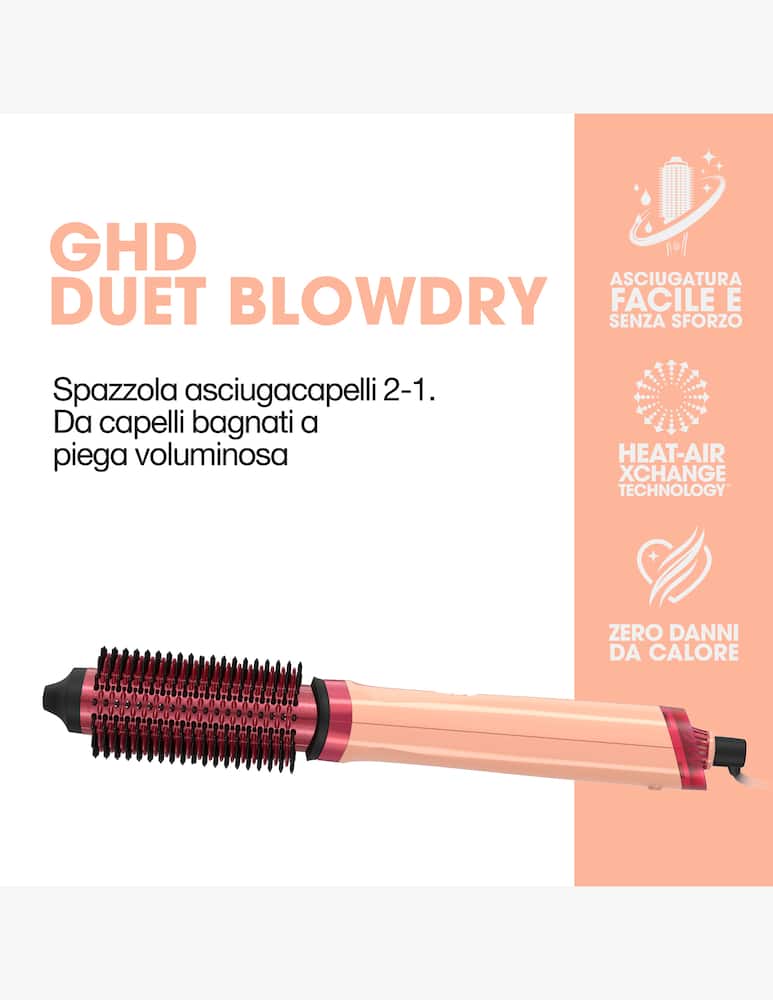 rinascente ghd Duet Blowdry Sun Kissed Peach