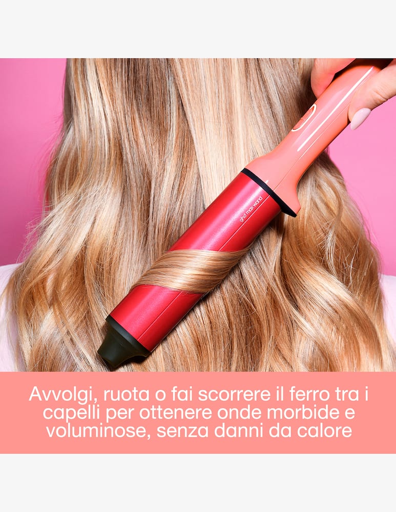 rinascente ghd Chronos Curve Max Wand Candy Coral