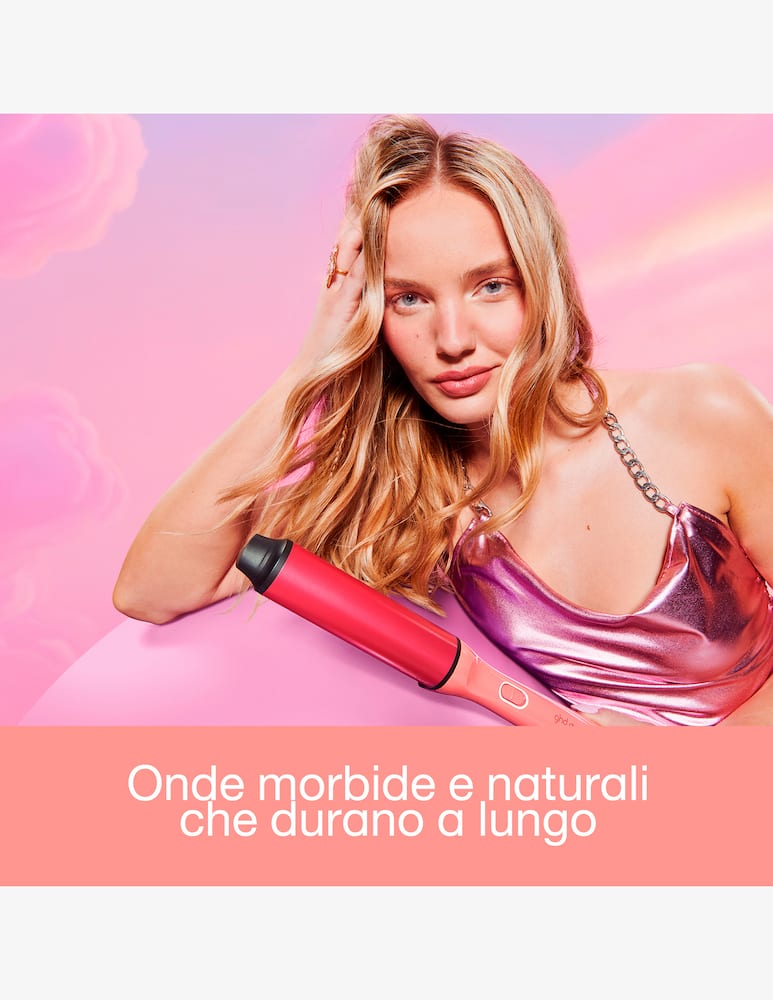 rinascente ghd Chronos Curve Max Wand Candy Coral