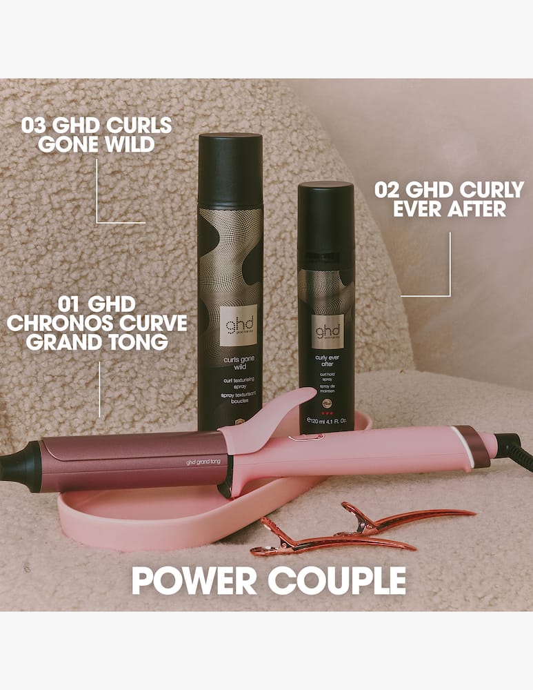 rinascente ghd Chronos Curve Grand Tong Dusted Pink