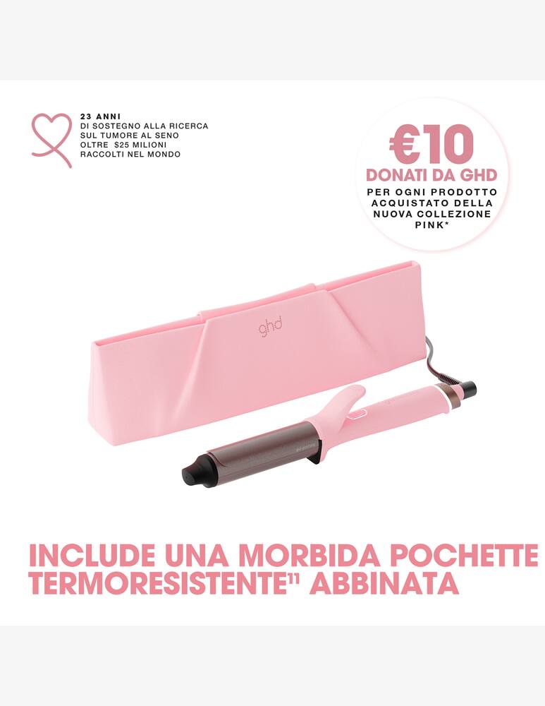 rinascente ghd Chronos Curve Grand Tong Dusted Pink