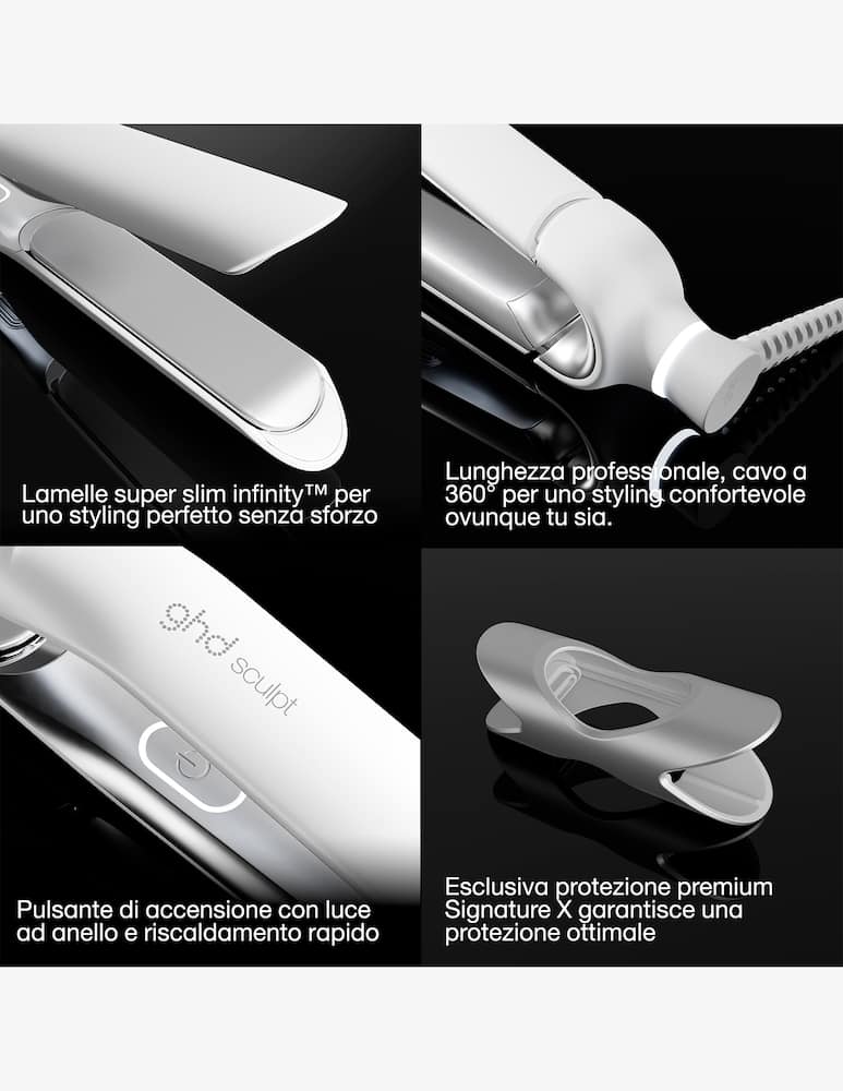 ghd Sculpt White Piastra Interattiva - immagine 5 ghd Sculpt White Piastra Interattiva - immagine 5