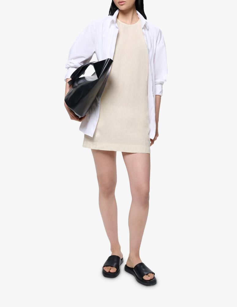 PANGAIA Summer linen sleeveless mini dress - picture 2 PANGAIA Summer linen sleeveless mini dress - picture 2