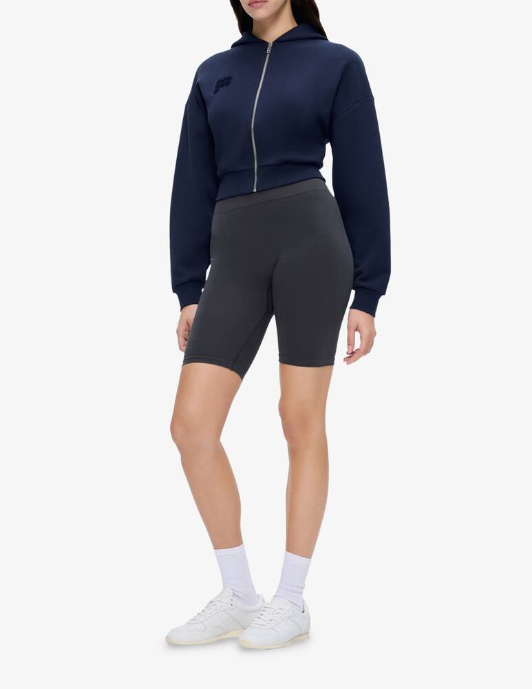 PANGAIA Cropped zip up hoodie - picture 2 PANGAIA Cropped zip up hoodie - picture 2