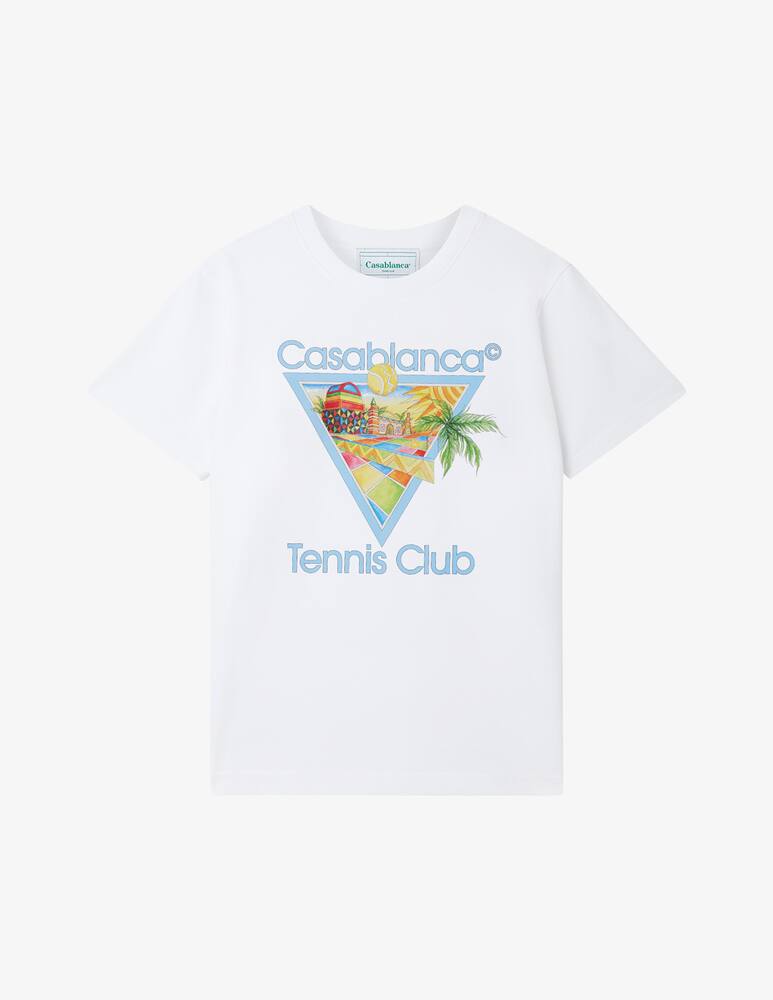 rinascente Casablanca Maglietta white arch logo retro