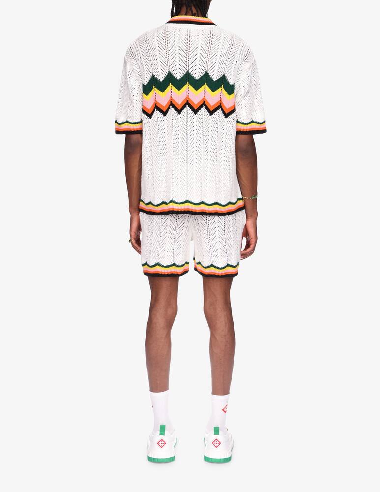 rinascente Casablanca Camicia maniche corte knit banda