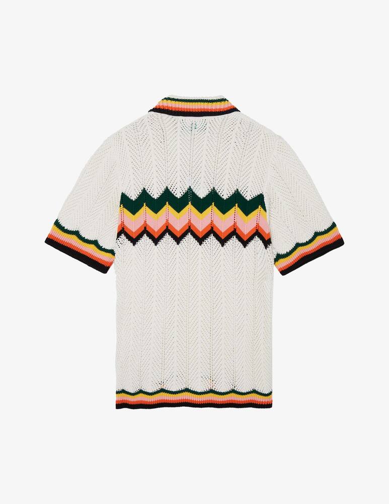 rinascente Casablanca Camicia maniche corte knit banda