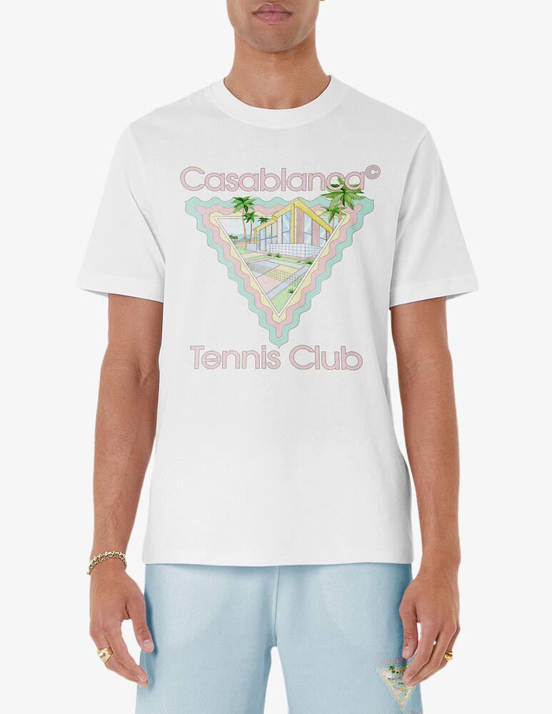 rinascente Casablanca Maglietta tennis triangolo
