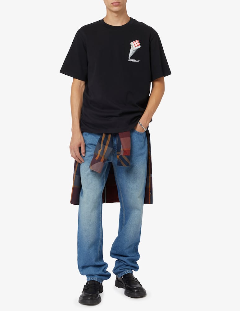 rinascente Casablanca Jeans tasca embroidered