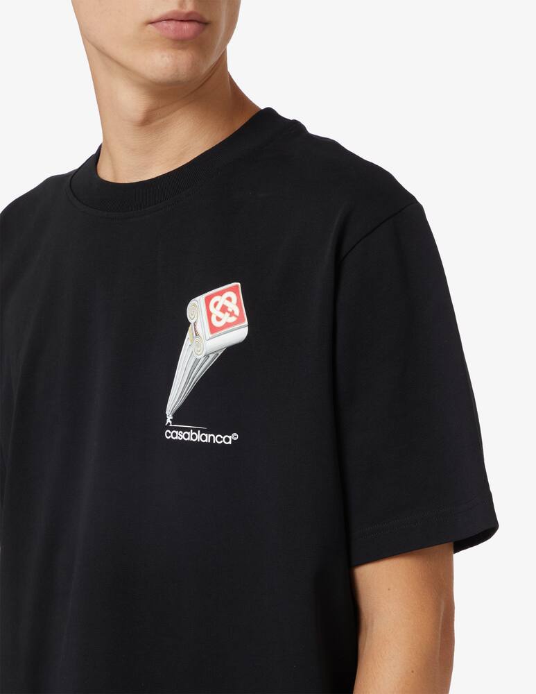 rinascente Casablanca Maglietta column print