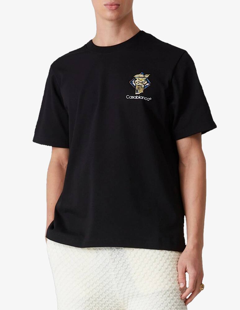 rinascente Casablanca Column print t-shirt