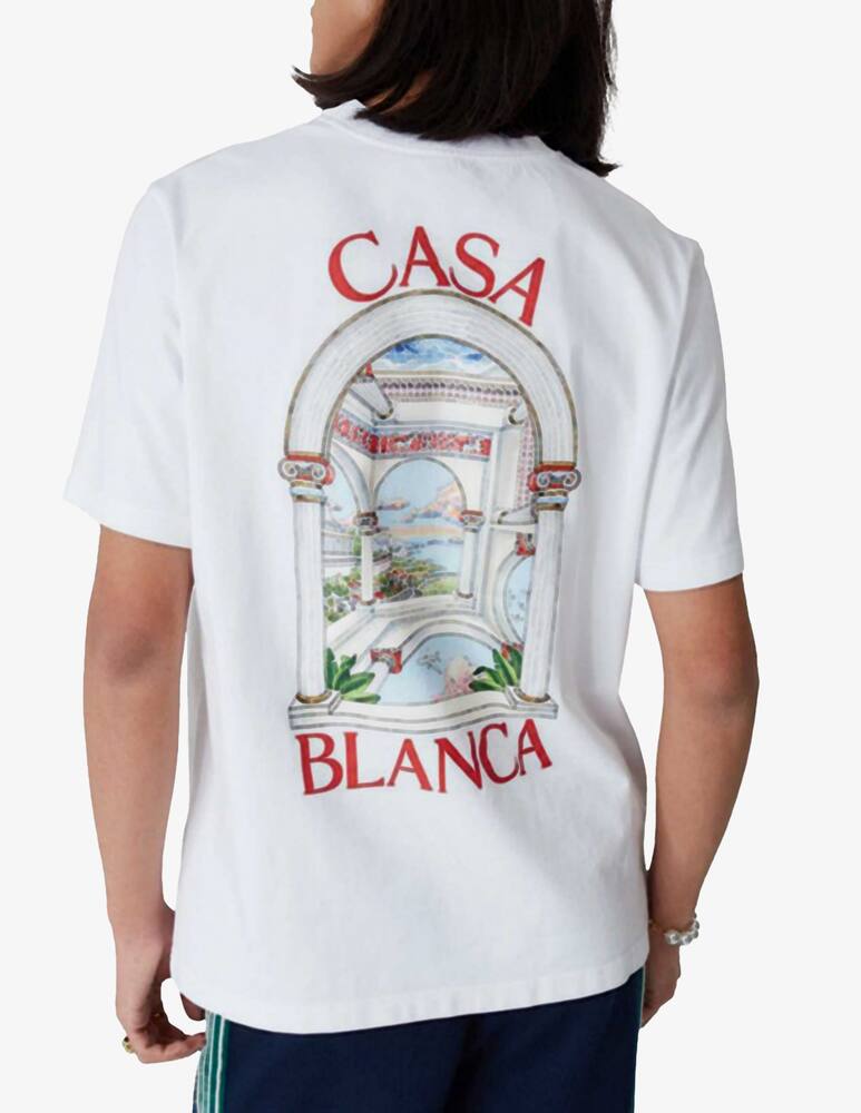 rinascente Casablanca T-shirt con stampa retro Arco