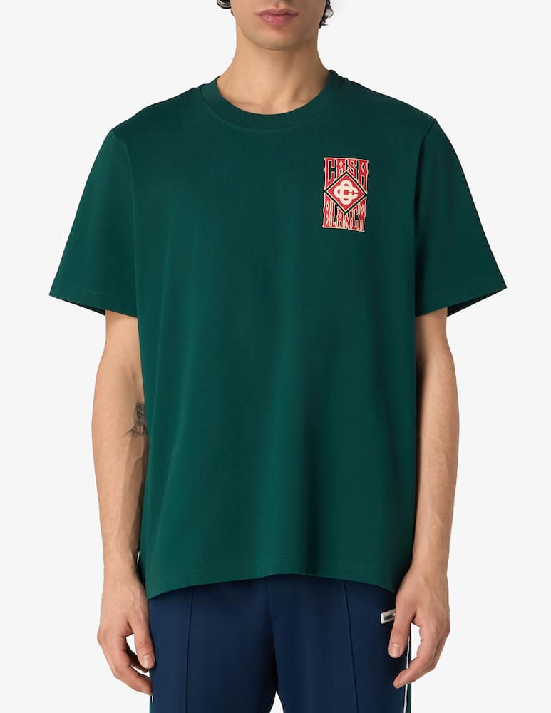 Casablanca T-shirt logo gotico - immagine 1 Casablanca T-shirt logo gotico - immagine 1