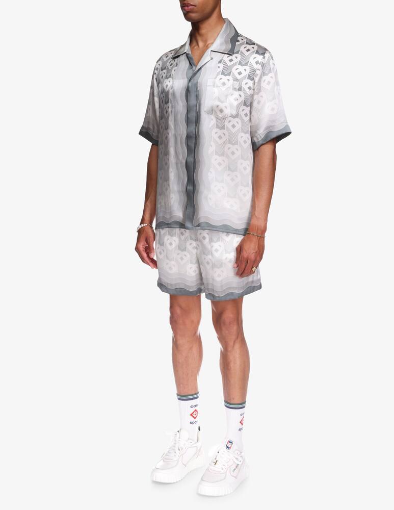 rinascente Casablanca Cuban collar wave shirt