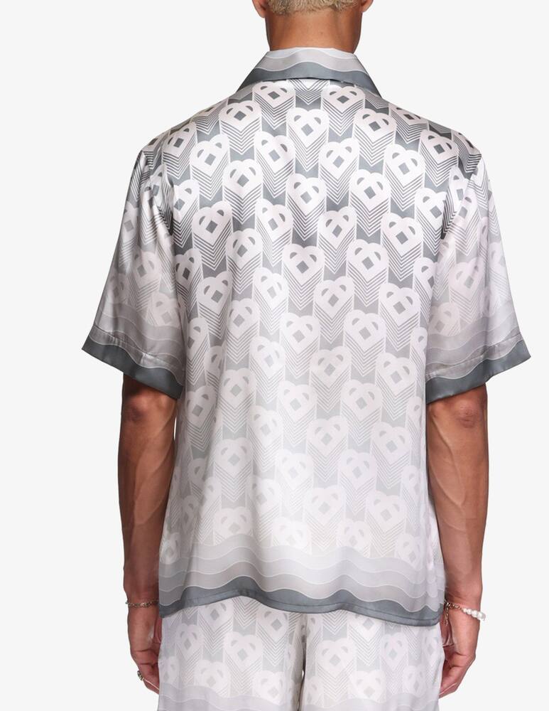 rinascente Casablanca Cuban collar wave shirt