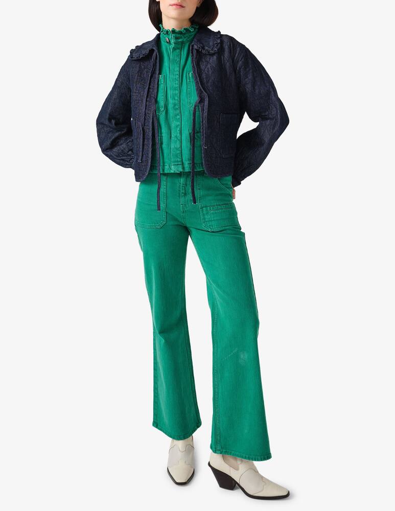 rinascente seventy + mochi Heidi jacket in indigo rinse